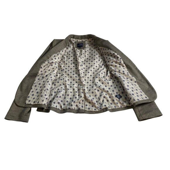 The Limited Blazer Womens L Brown Jacket Button Pockets Y2K Tweed Lined Preppy - Picture 10 of 14